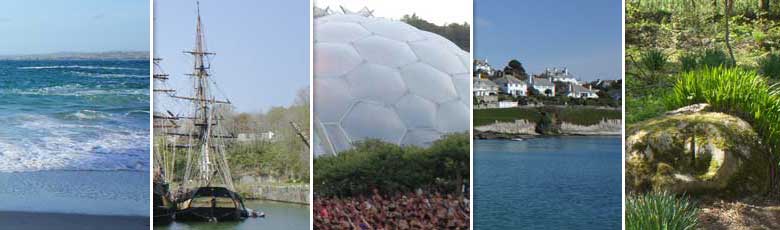 Local Attractons White Pyramid Cornwall